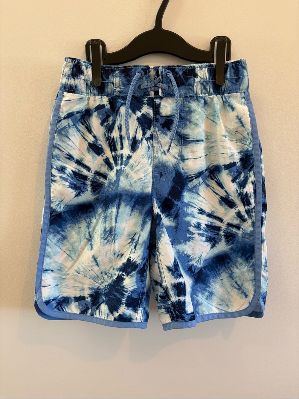GAP Boys Blue Tie-Dye Swim Shorts